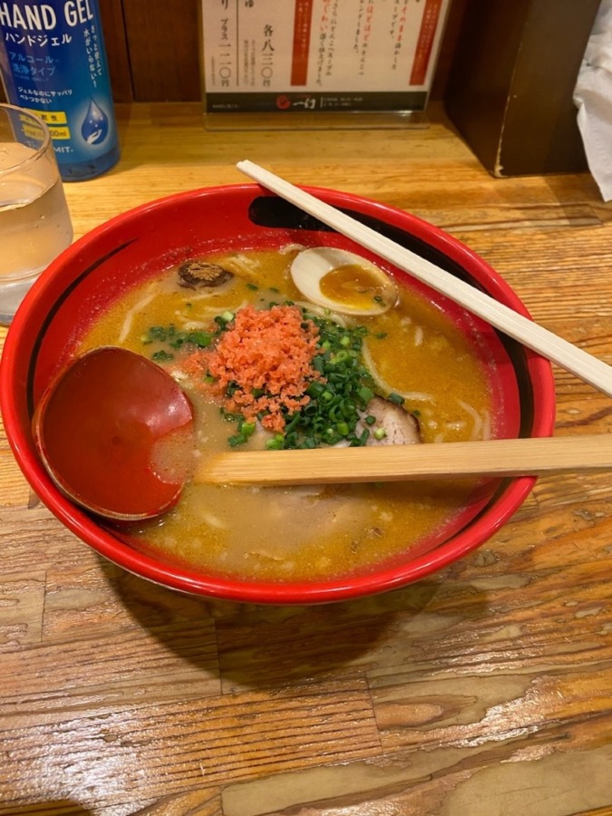 海老味噌ラーメン@すすきの